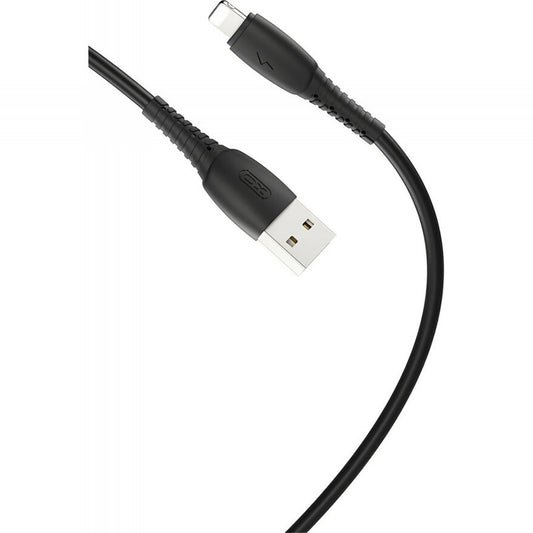 Cabo de Dados e Carregamento USB-A - Lightning XO Design NB-P163, 18W, 1m, Preto
