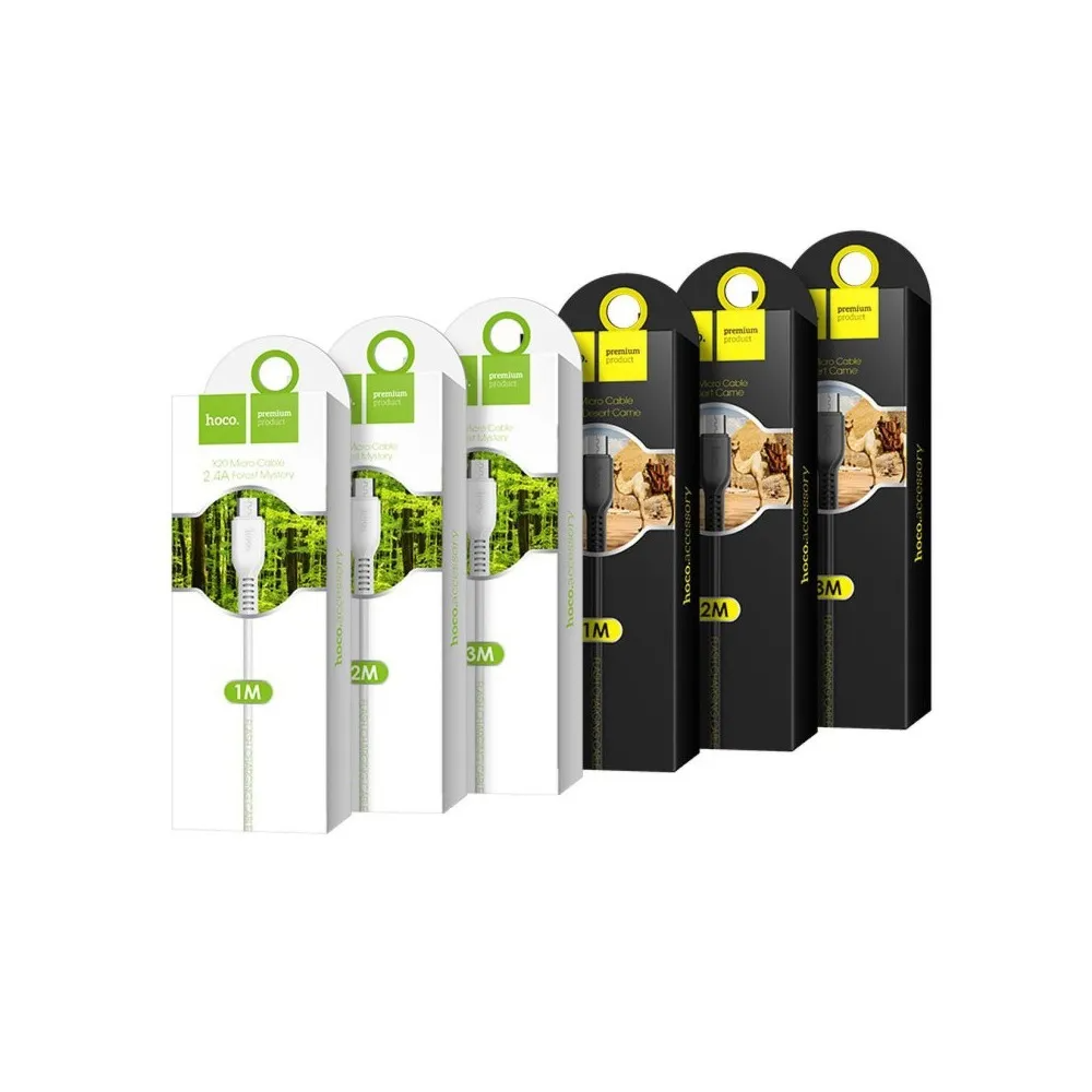 Cabo de Dados e Carregamento USB-A - USB-C HOCO Flash X20, 18W, 2m, Branco