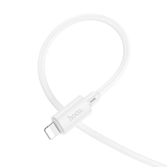 Cabo de Dados e Carregamento USB-C - Lightning HOCO X88, 20W, 1m, Branco