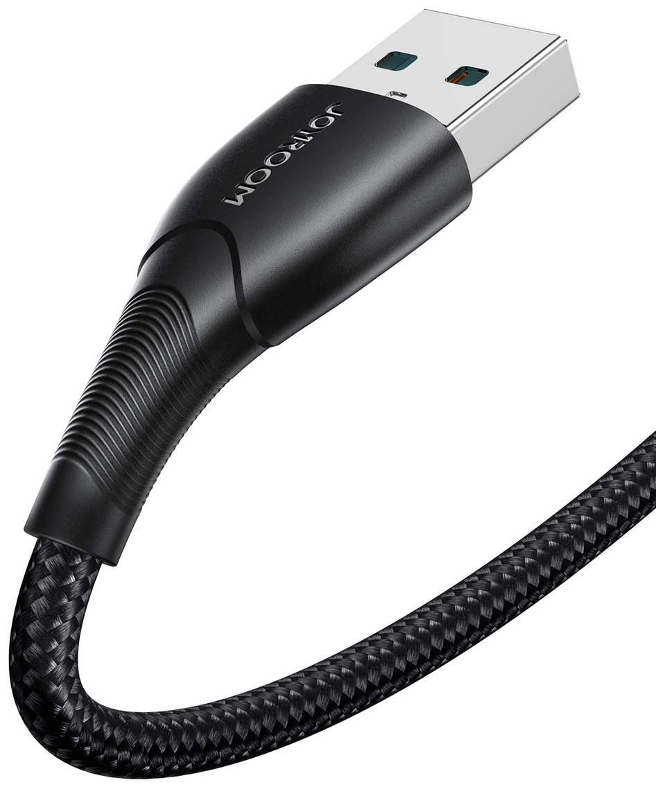 Cabo de Dados e Carregamento USB-A - Lightning Joyroom SA32-AL3, 18 W, 1 m, Preto