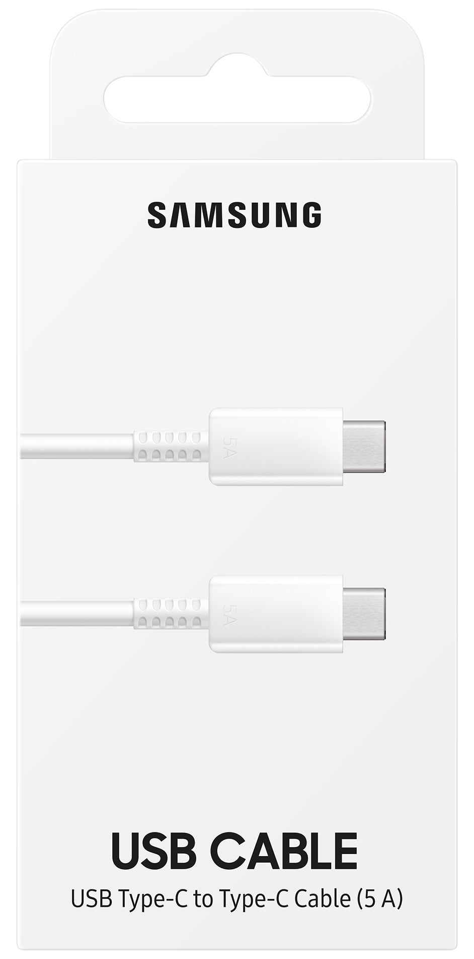 Cabo de Dados e Carregamento USB-C - USB-C Samsung EP-DN975, 100W, 1m, Branco EP-DN975BWEGWW