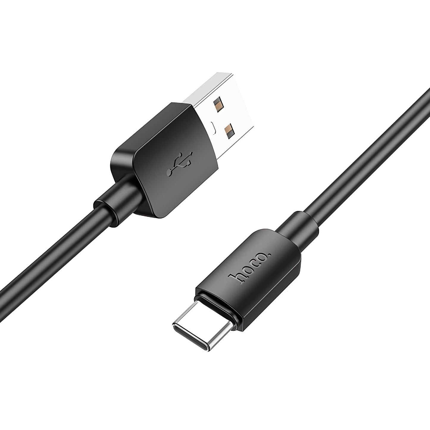 Cabo de Dados e Carregamento USB-A - USB-C HOCO X96, 27W, 1m, Preto