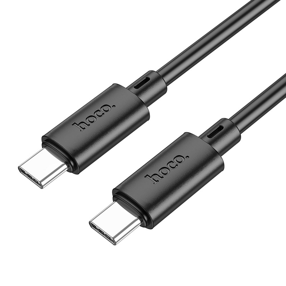Cabo de carregamento e dados USB-C - USB-C HOCO X88, 60W, 1m, preto