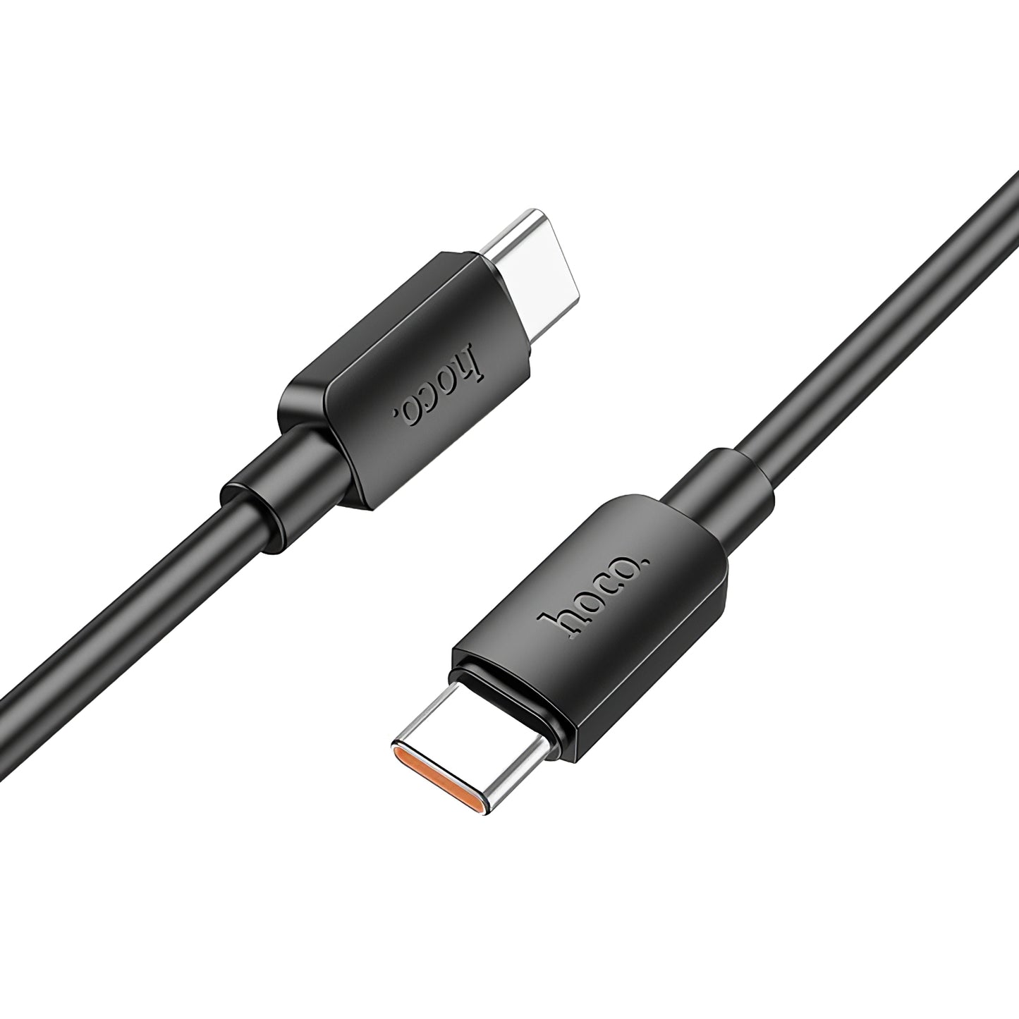 Cabo de Dados e Carregamento USB-C - USB-C HOCO X96, 100W, 1m, Preto