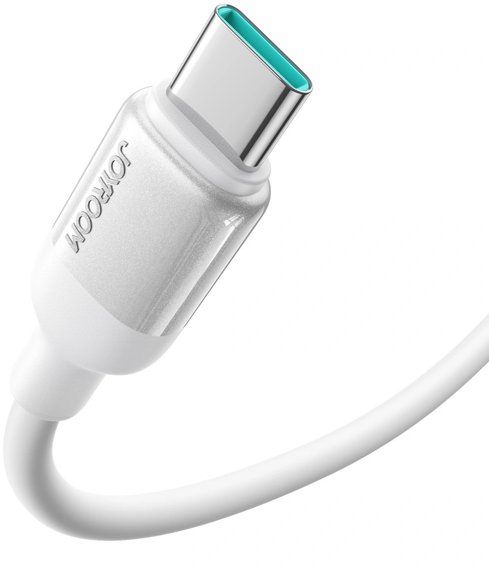 Cabo de Dados e Carregamento USB-A - USB-C Joyroom S-A62 Lively, 18W, 1,2m, Branco
