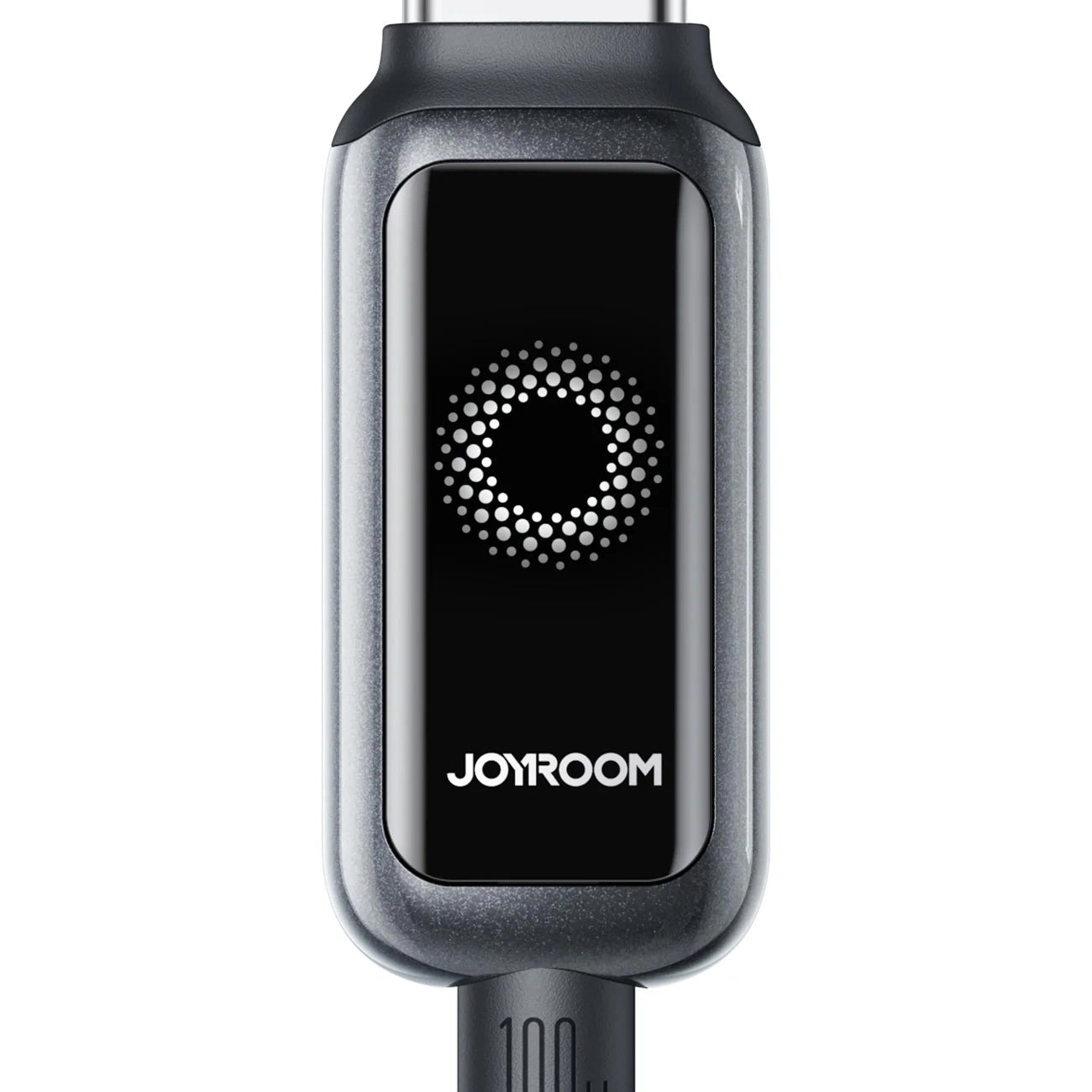 Cabo de Dados e Carregamento USB-C - USB-C Joyroom S-A55 StarFlight Display, 100W, 1.2m, Preto
