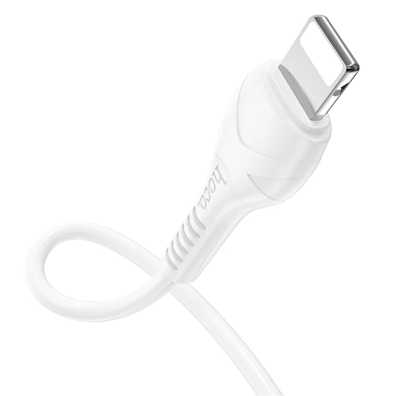 Cabo de Dados e Carregamento USB-C - Lightning HOCO X37, 27W, 1m, Branco