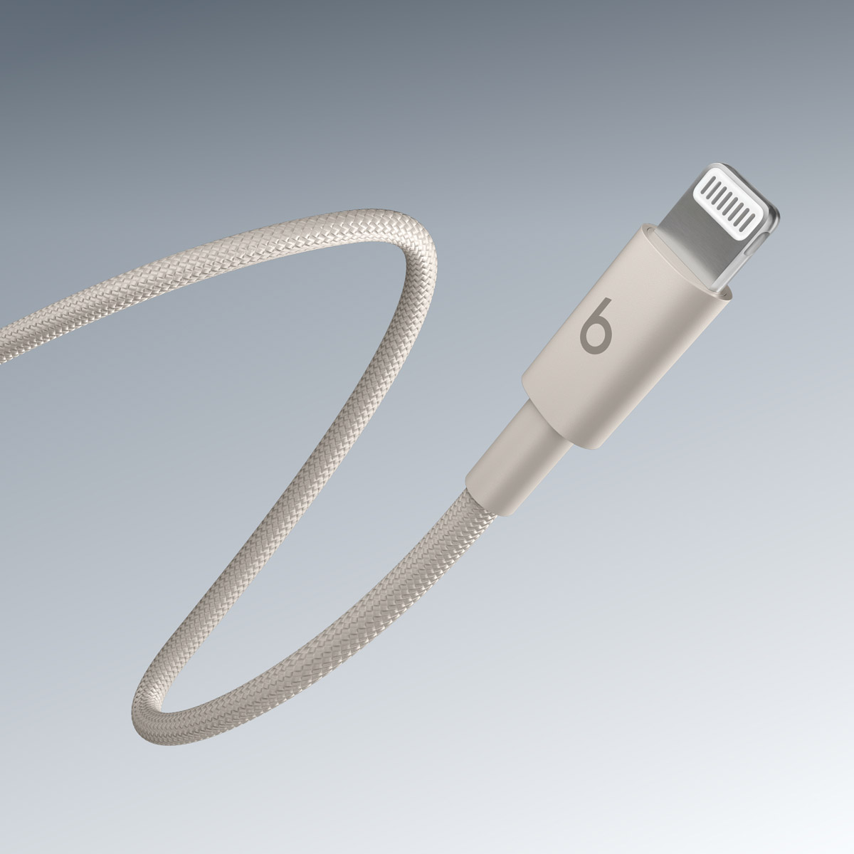 Cabo de Dados e Carregamento USB-C - Lightning Beats, 1.5m, Bege MDGL4ZM/A