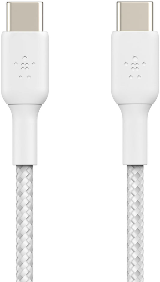 Cabo de Dados e Carregamento USB-C - USB-C Belkin BoostCharge Pro, 60W, 2m, Branco CAB004bt2MWH