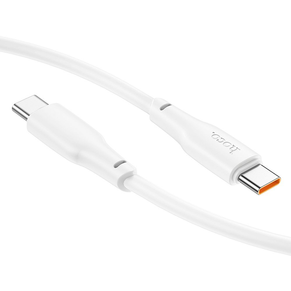 Cabo de carregamento e dados USB-C - USB-C HOCO X93 USB-C, 100W, 2m, Branco