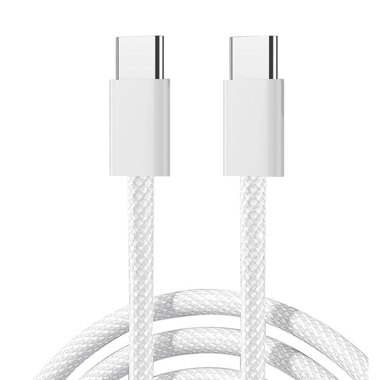 Cabo de carregamento e dados USB-C - USB-C Joyroom S-A45, 60W, 1m, branco