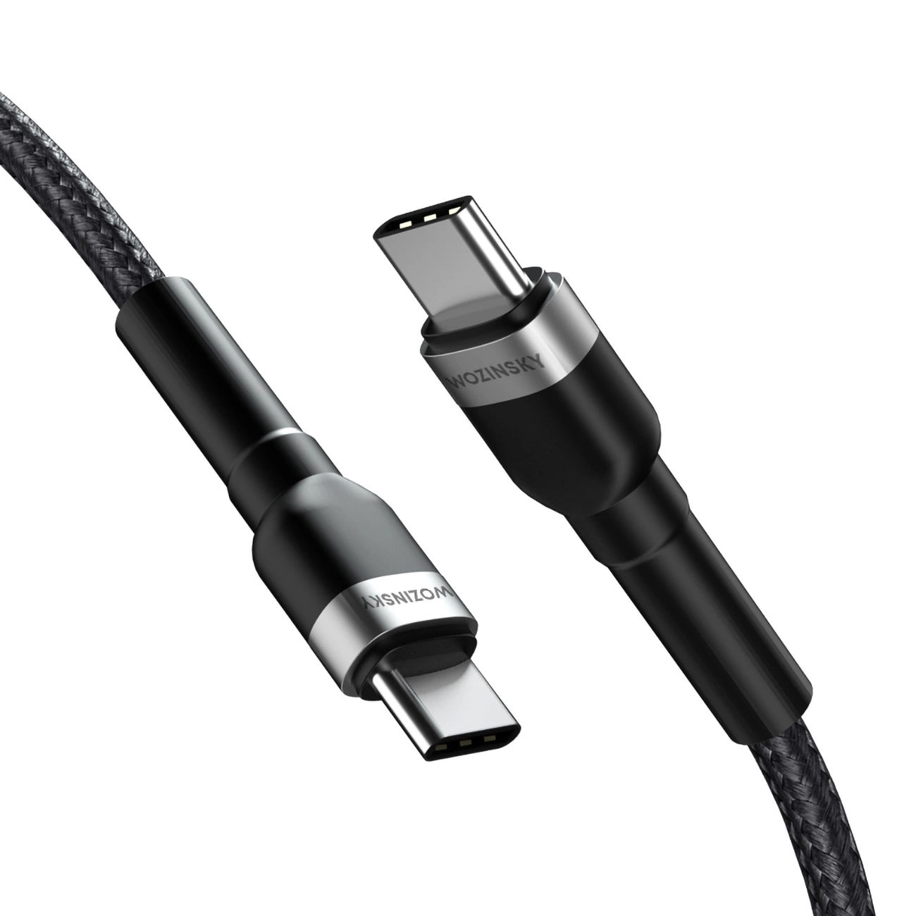 Cabo de Dados e Carregamento USB-C - USB-C WZK WNBCC2, 65W, 2m, Preto