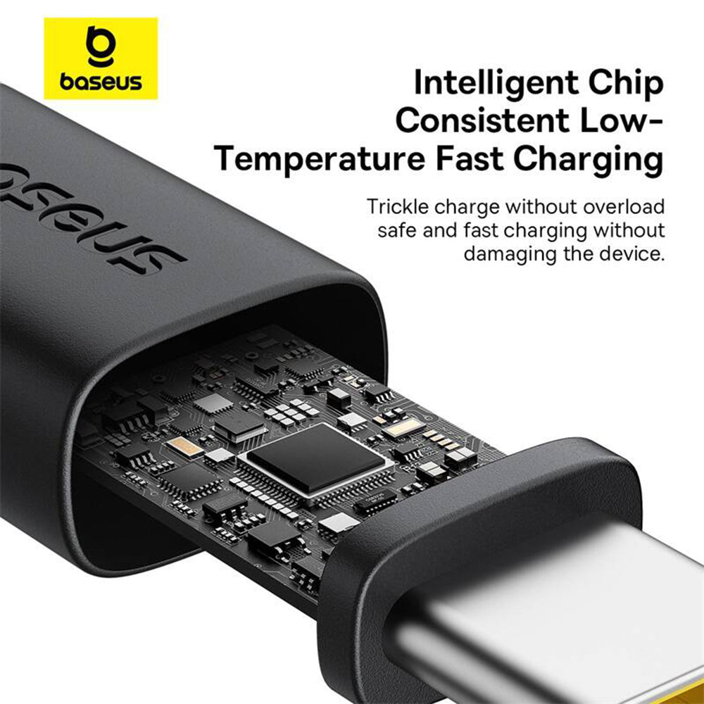 Cabo de Dados e Carregamento USB-A - USB-C Baseus Dura Series, 60W, 1m, Vermelho P10377802U01-01