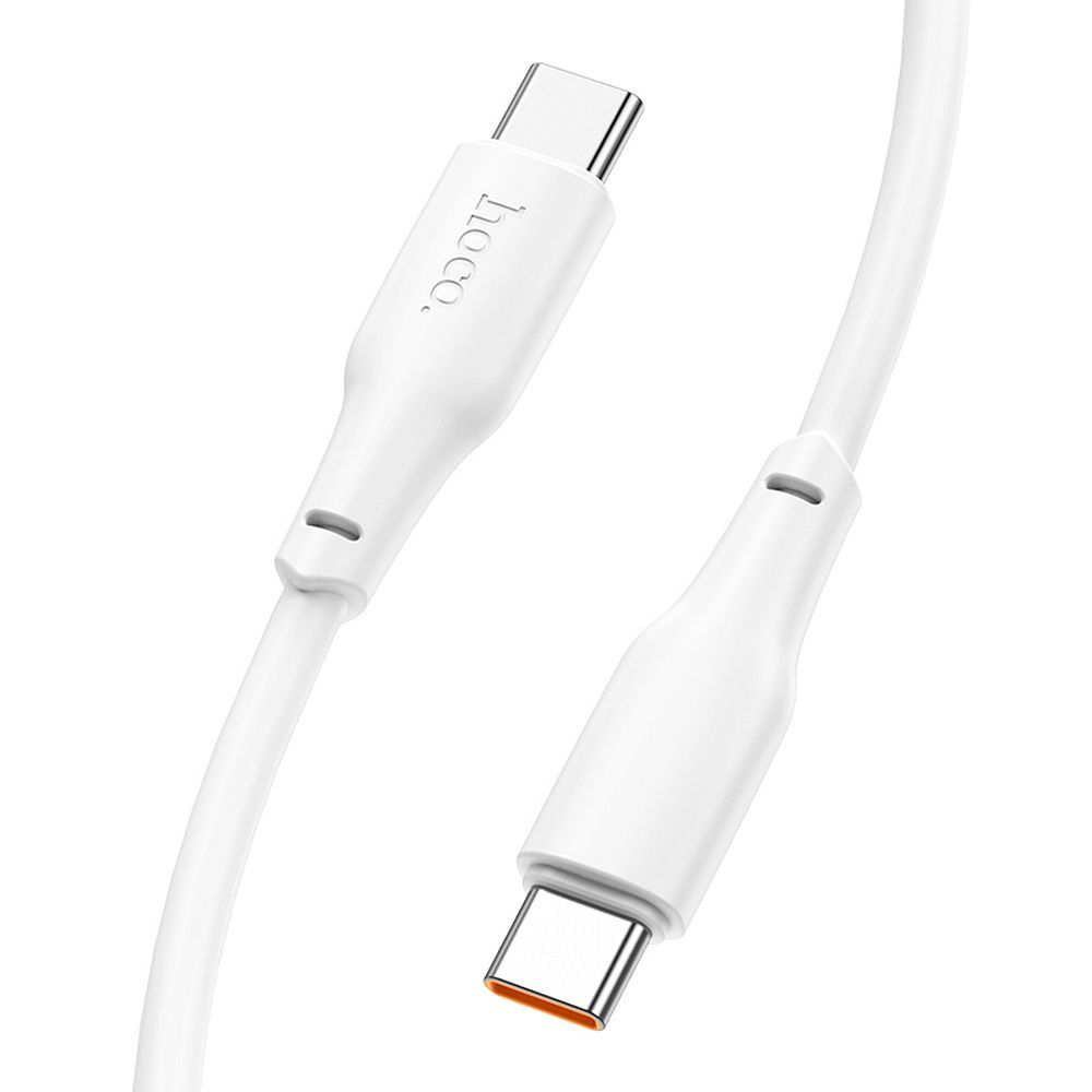 Cabo de carregamento e dados USB-C - USB-C HOCO X93 USB-C, 100W, 2m, Branco