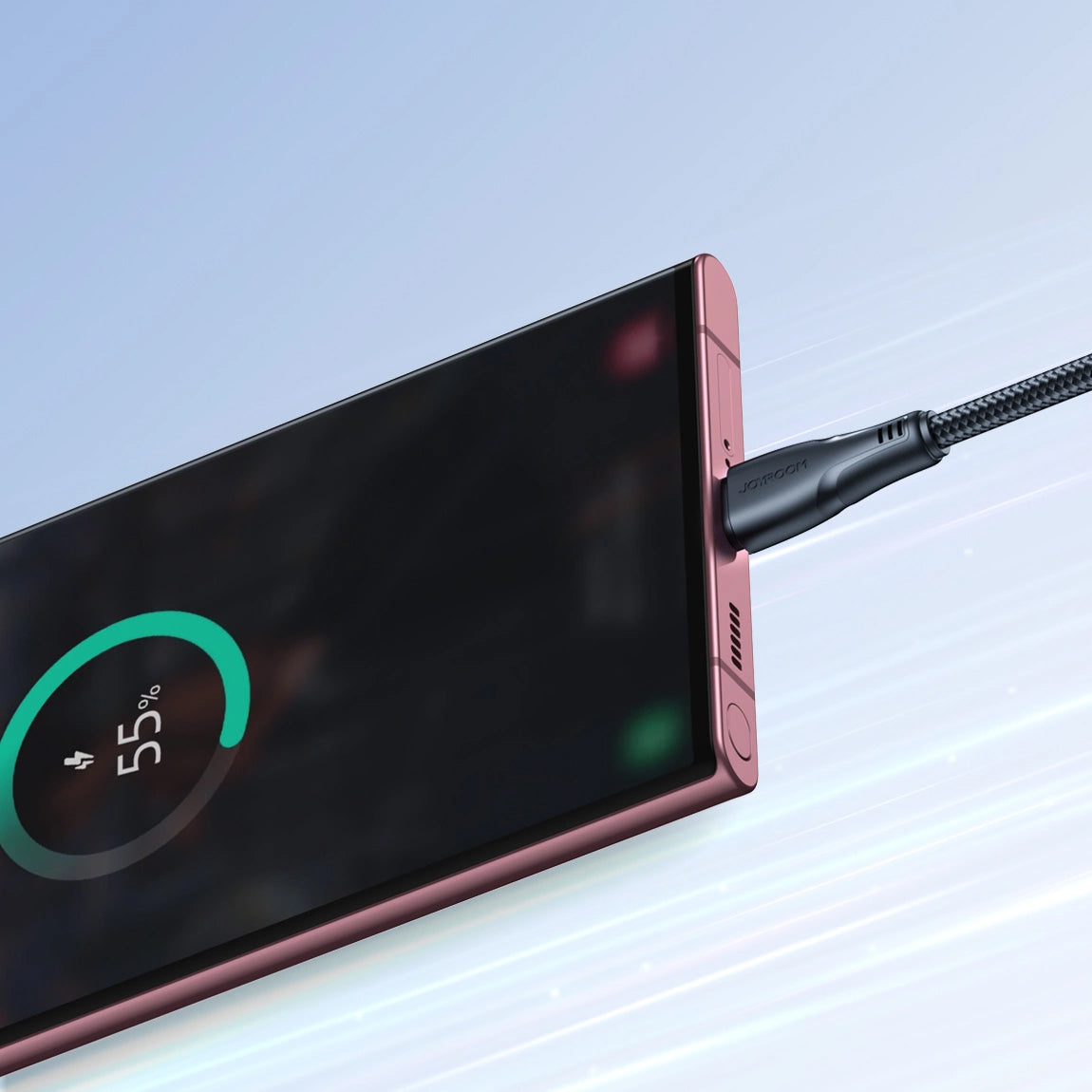 Cabo de Dados e Carregamento USB-A - USB-C Joyroom S-A11, 18W, 1.2m, Preto