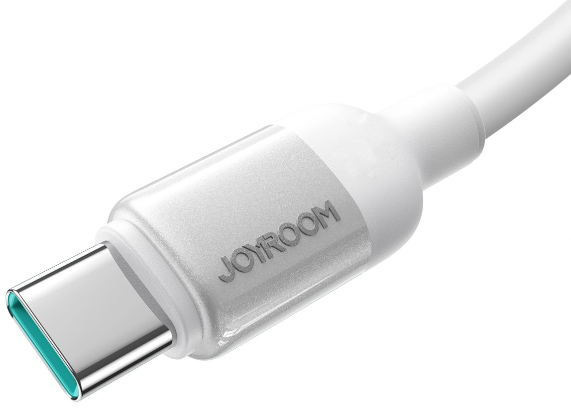 Cabo de Dados e Carregamento USB-A - USB-C Joyroom S-A62 Lively, 18W, 1,2m, Branco