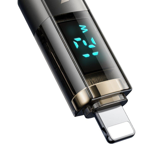 Cabo de Dados e Carregamento USB-A - Lightning McDodo CA-3620 Display Auto Power Off, 18W, 1.2m, Preto