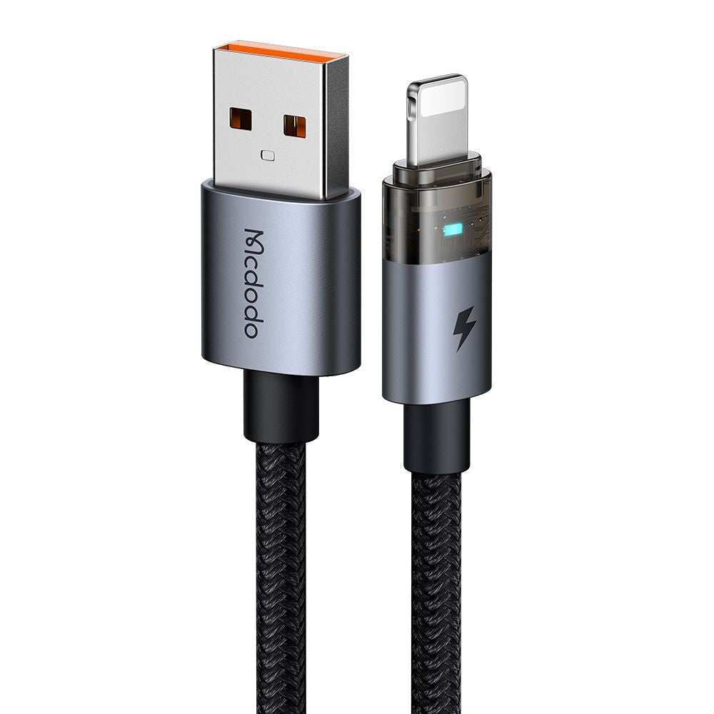 Cabo de Dados e Carregamento USB-A - Lightning McDodo CA-6910, 18W, 1.2m, Preto