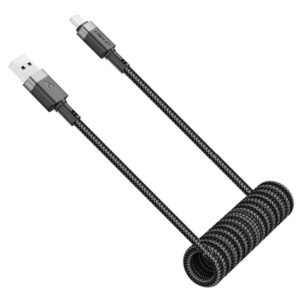 Cabo de Dados e Carregamento USB-A - USB-C Acefast C14-04, 18W, 1.2m, Preto