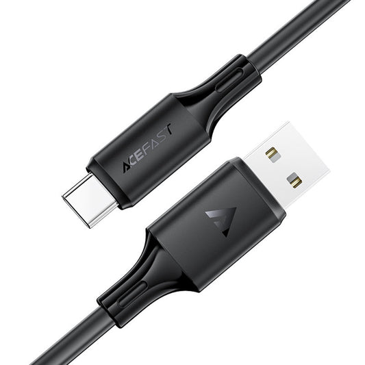 Cabo de Dados e Carregamento USB-A - USB-C Acefast C17-04, 18W, 1.2m, Preto