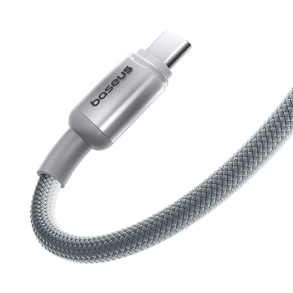 Cabo de Dados e Carregamento USB-A - USB-C Baseus Discolor, 100W, 1m, Prateado E0420803
