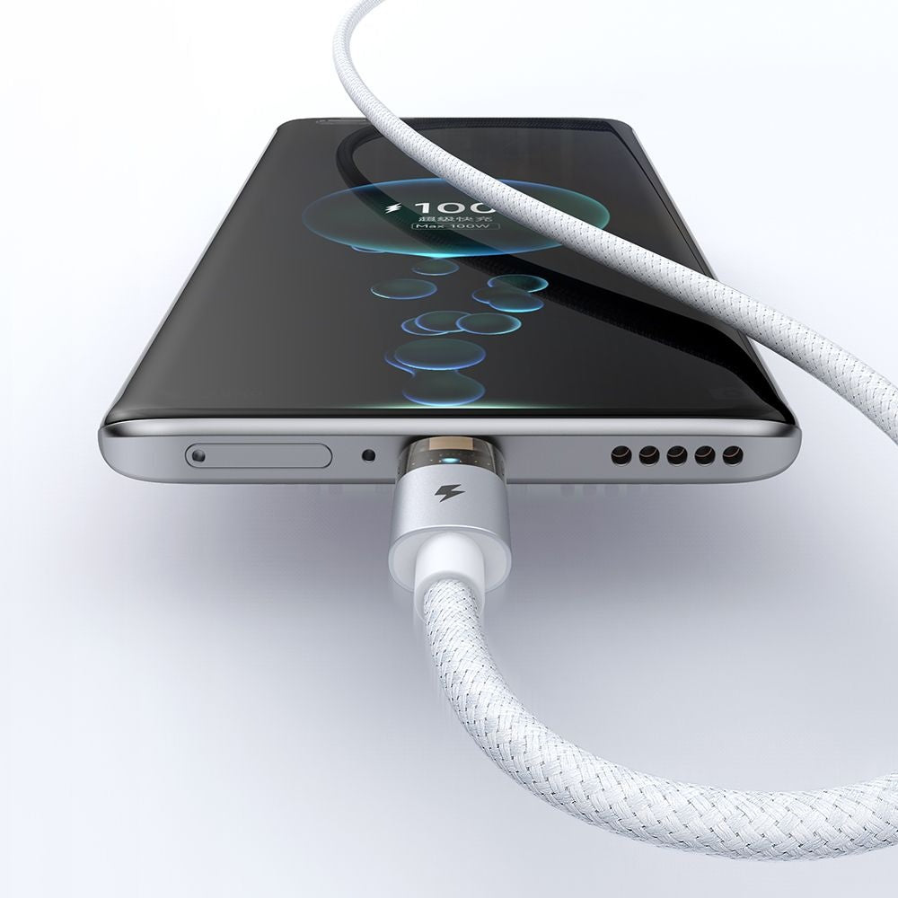 Cabo de Dados e Carregamento USB-A - USB-C McDodo CA-6892, 66W, 1.2m, Branco