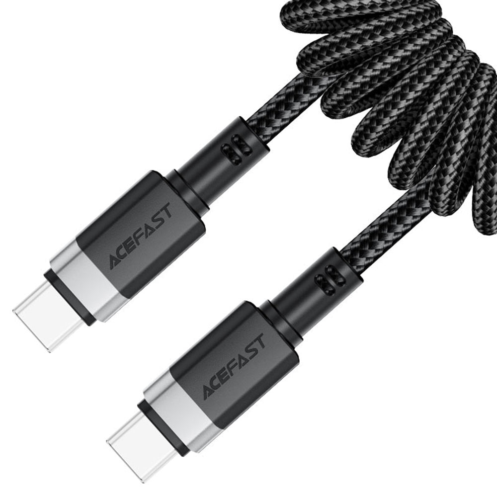 Cabo de Dados e Carregamento USB-C - USB-C Acefast C14-03, 60W, 1.2m, Preto