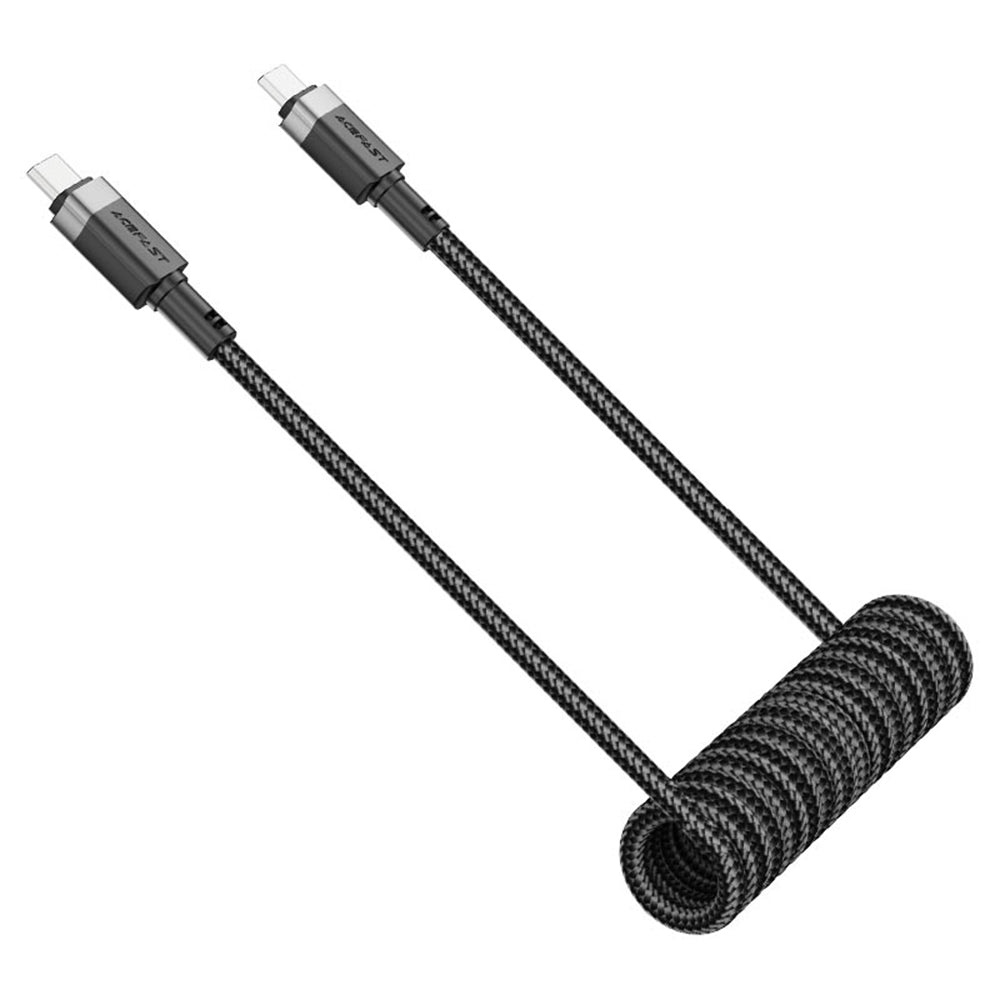 Cabo de Dados e Carregamento USB-C - USB-C Acefast C14-03, 60W, 1.2m, Preto