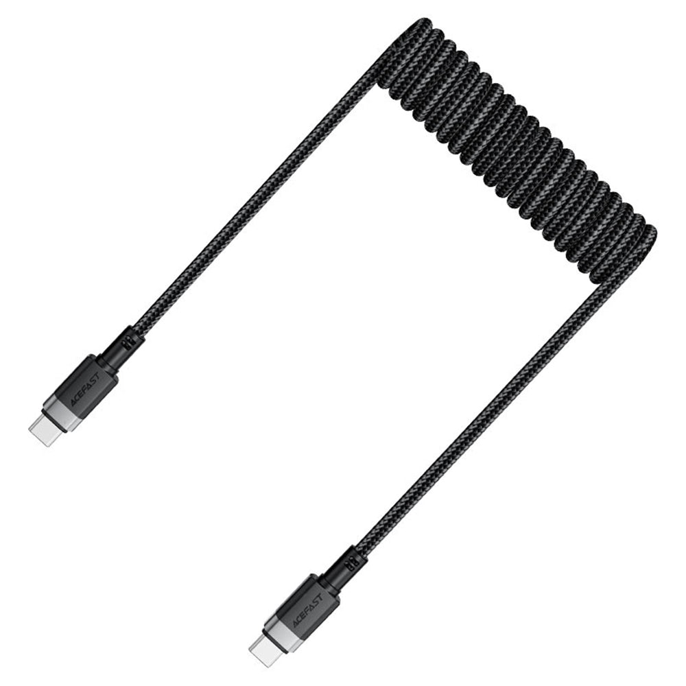 Cabo de Dados e Carregamento USB-C - USB-C Acefast C14-03, 60W, 1.2m, Preto
