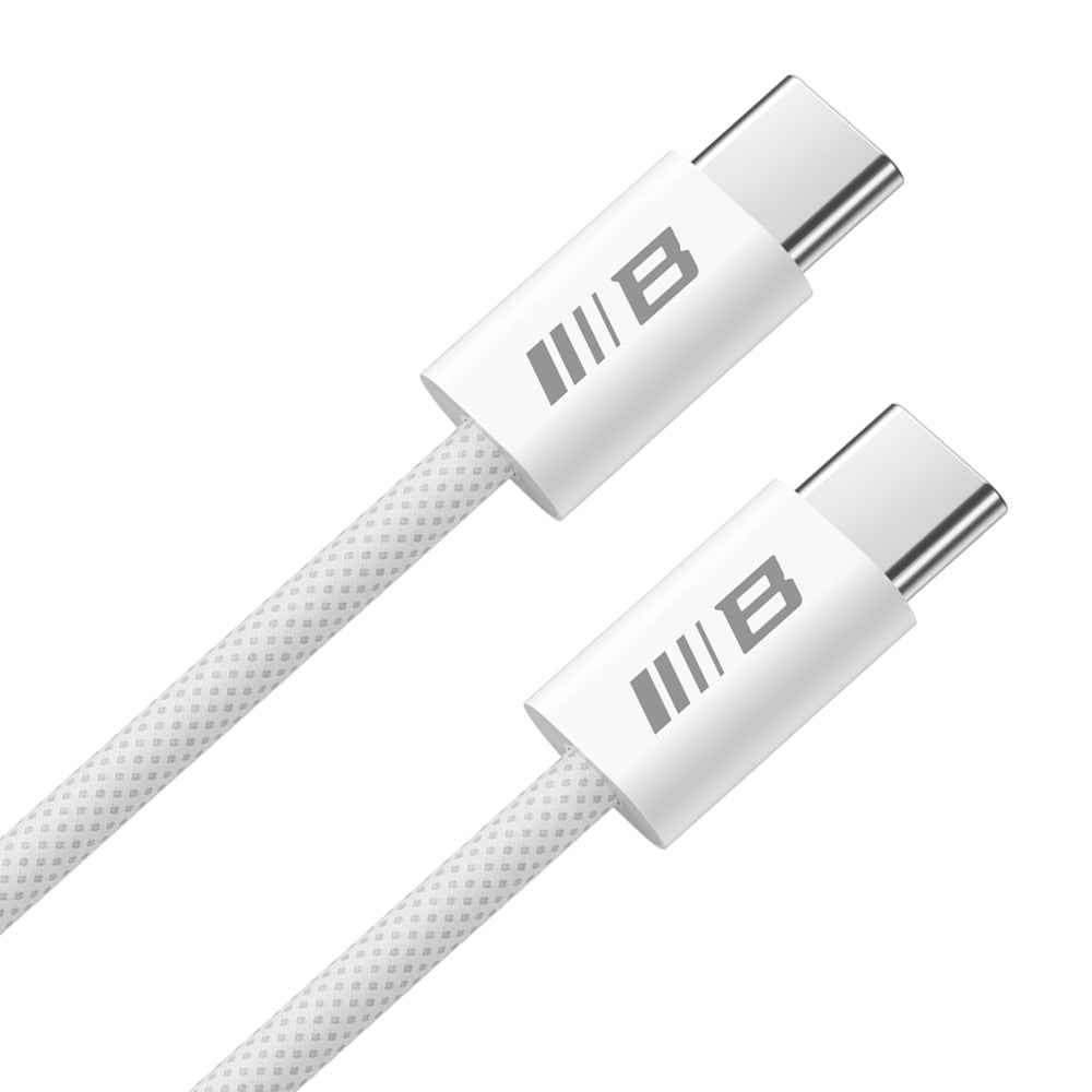 Cabo de Dados e Carregamento USB-C - USB-C Blueo, 100W, 1.2m, Branco