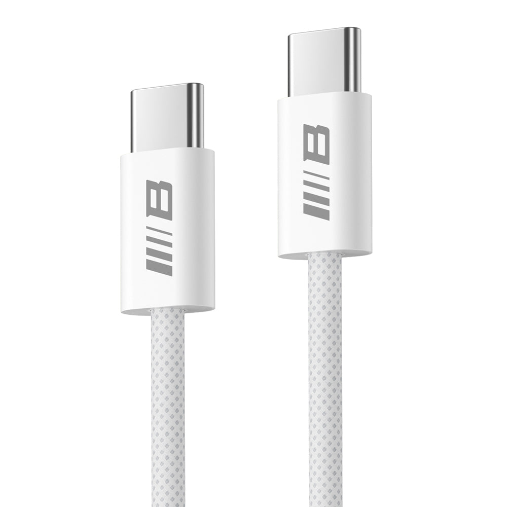 Cabo de Dados e Carregamento USB-C - USB-C Blueo, 100W, 1.2m, Branco