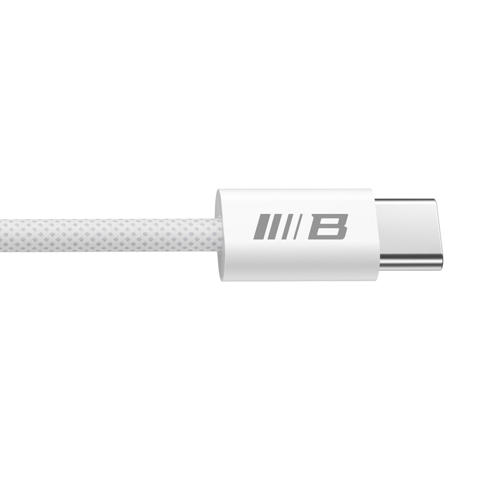 Cabo de Dados e Carregamento USB-C - USB-C Blueo, 100W, 1.2m, Branco