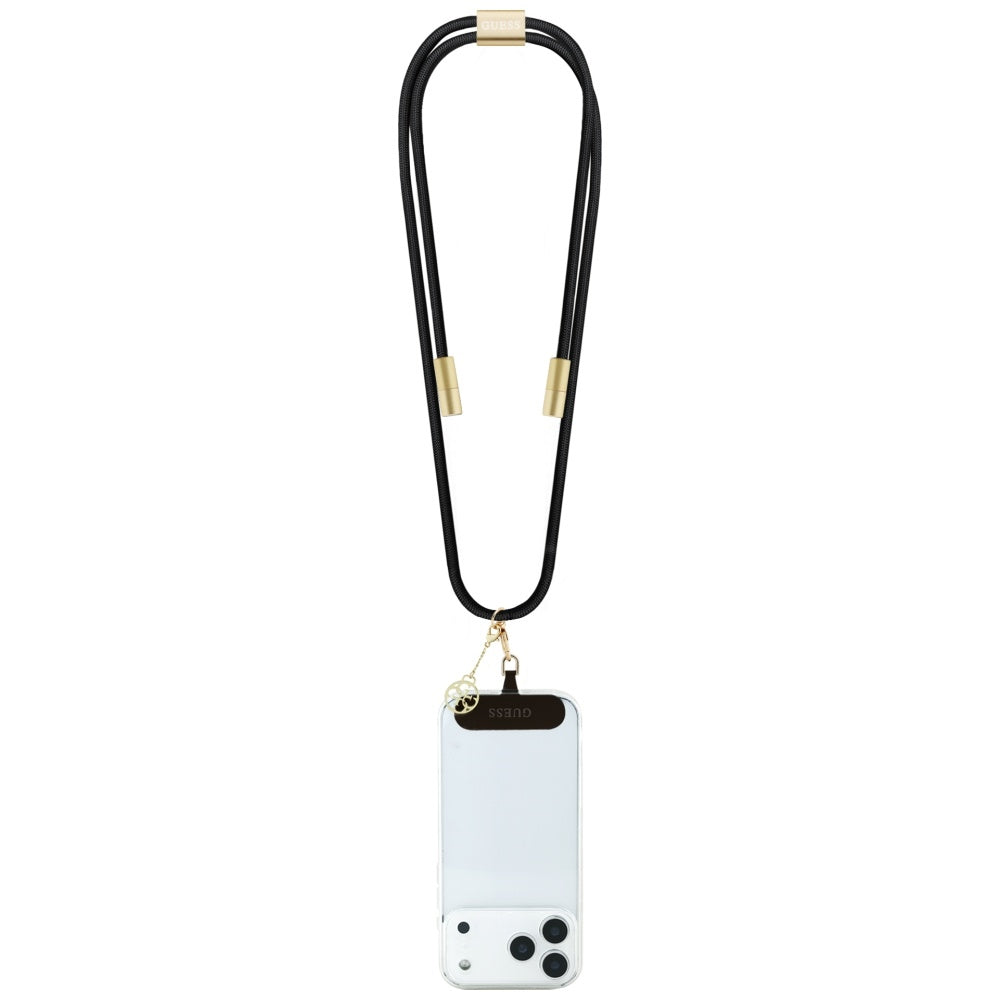 Cabo de Dados e Carregamento USB-C - USB-C Guess CBDY 4G Charm, 100W, 1.5m, Preto