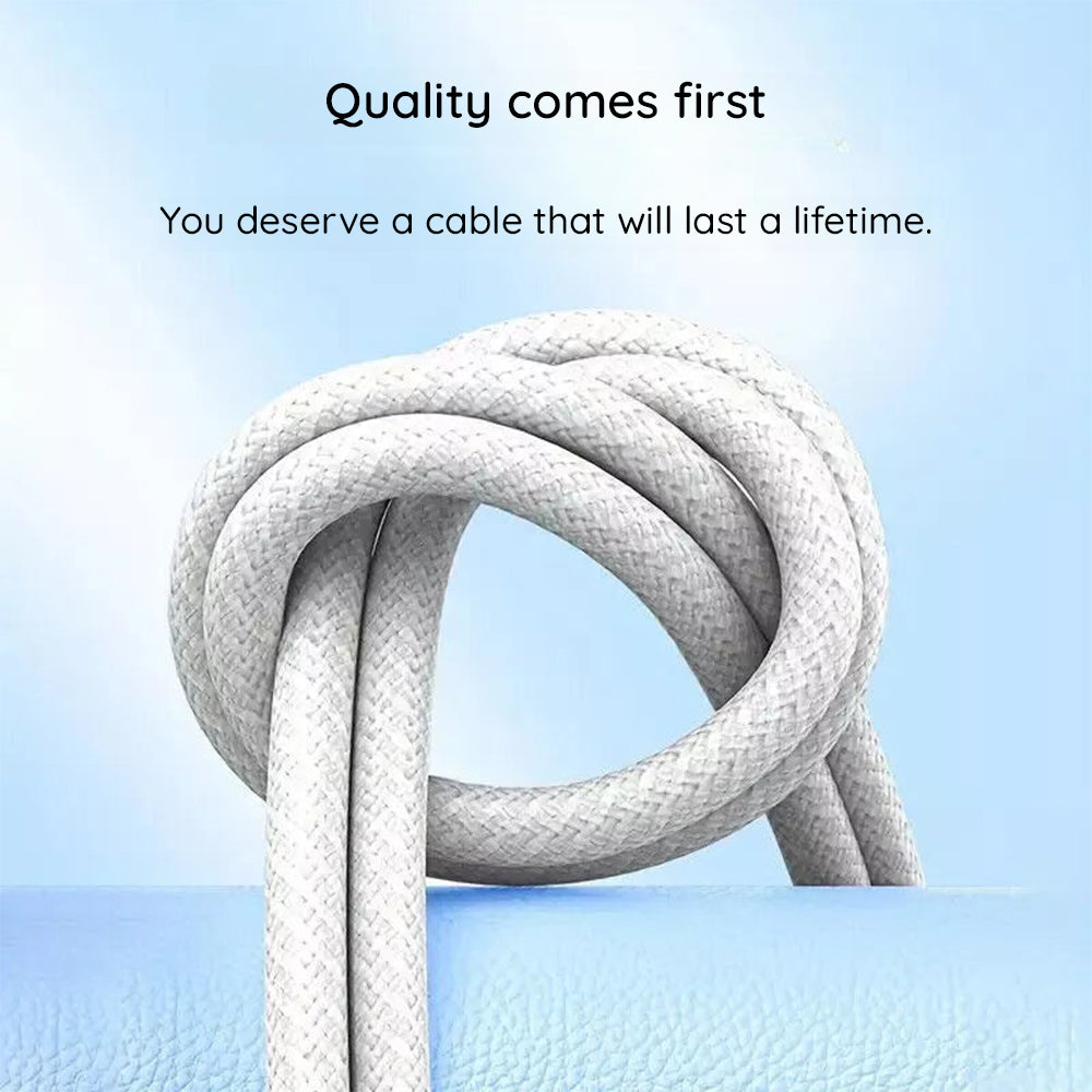 Cabo de Dados e Carregamento USB-C - USB-C Lito LD04CC, 60W, 1m, Branco