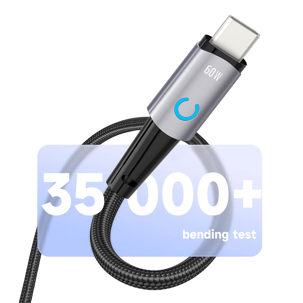 Cabo de Dados e Carregamento USB-C - USB-C Lito LD10CC, 60W, 1m, Preto