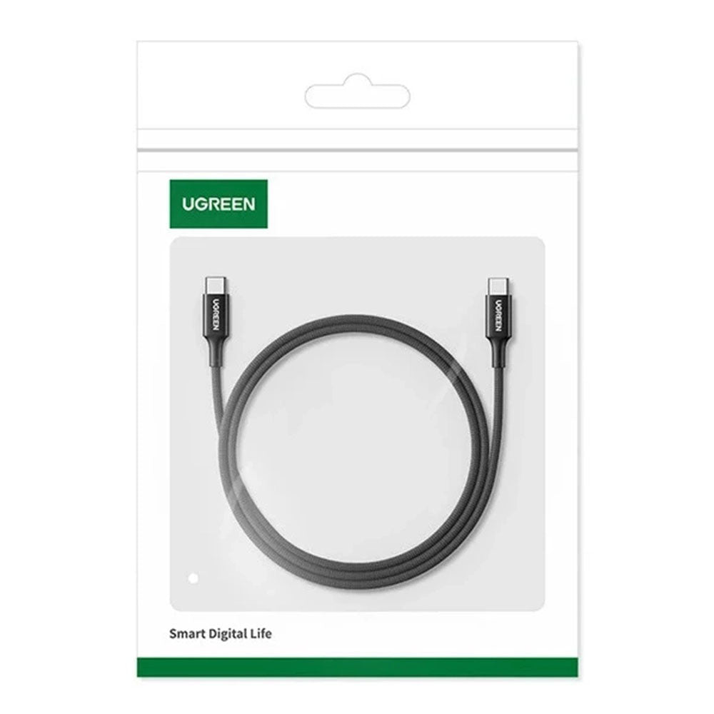 Cabo de Dados e Carregamento USB-C - USB-C UGREEN US557 (15267), 100W, 1m, Branco