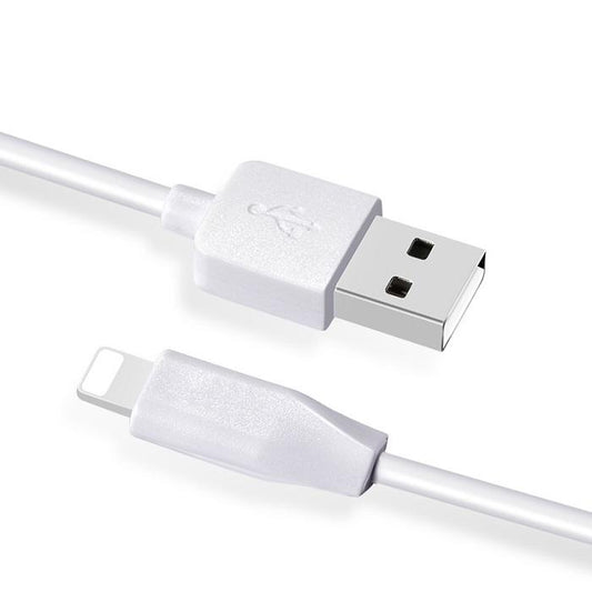 Cabo de Dados e Carregamento USB-A - Lightning HOCO Rapid X1, 18W, 2m, Branco