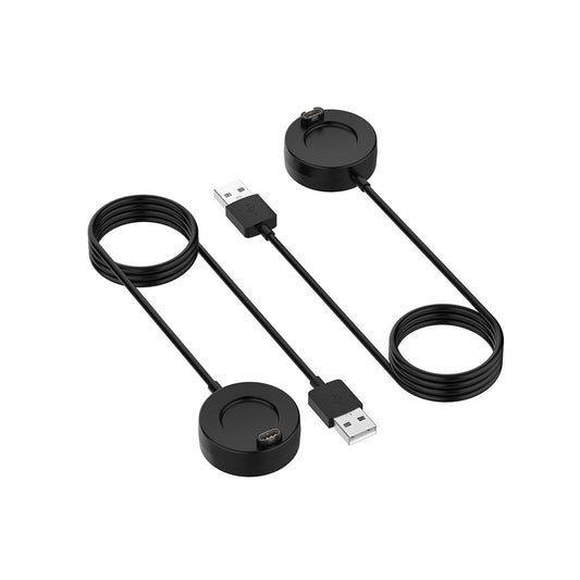 Cabo de Carregamento Techsuit TGC4 para Garmin Fenix 5 Plus / 7X / 6X / 6 / 5, USB-A, Preto