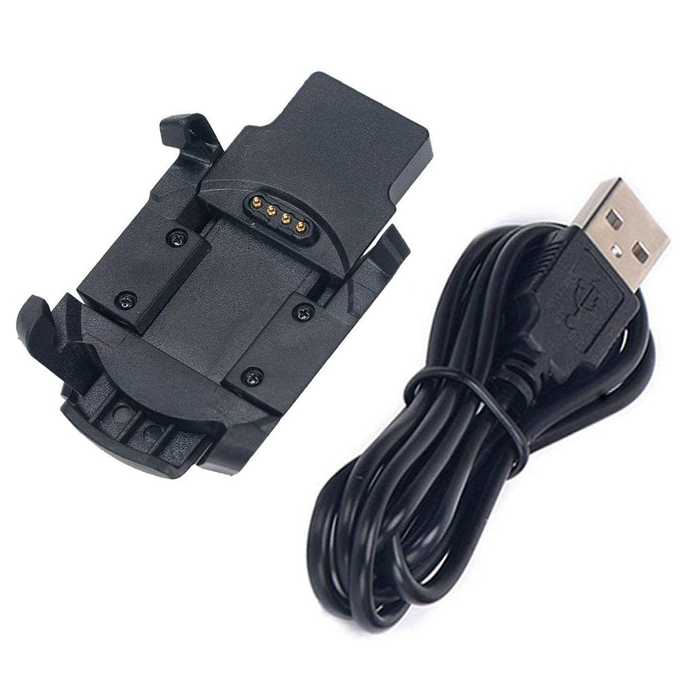 Cabo de Carregamento Techsuit TGC5 para Garmin Fenix 3 Sapphire / 3 HR / 3, USB-A, Preto