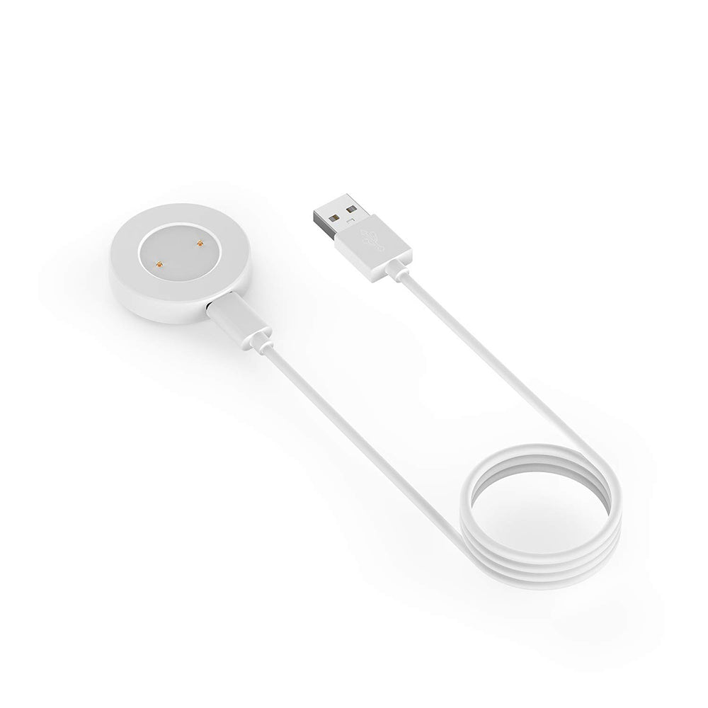 Cabo de Carregamento Techsuit THC3 para Honor Watch / Huawei Watch Series, USB-A, Branco