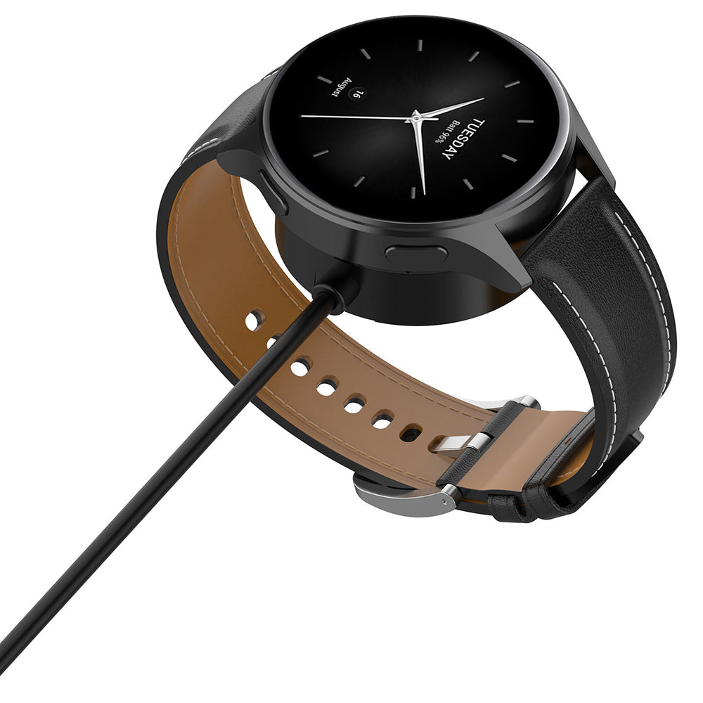 Techsuit TXC5 Charging Cable for Xiaomi Watch H1 / Watch 2 Pro / Watch S2, USB-A, Black