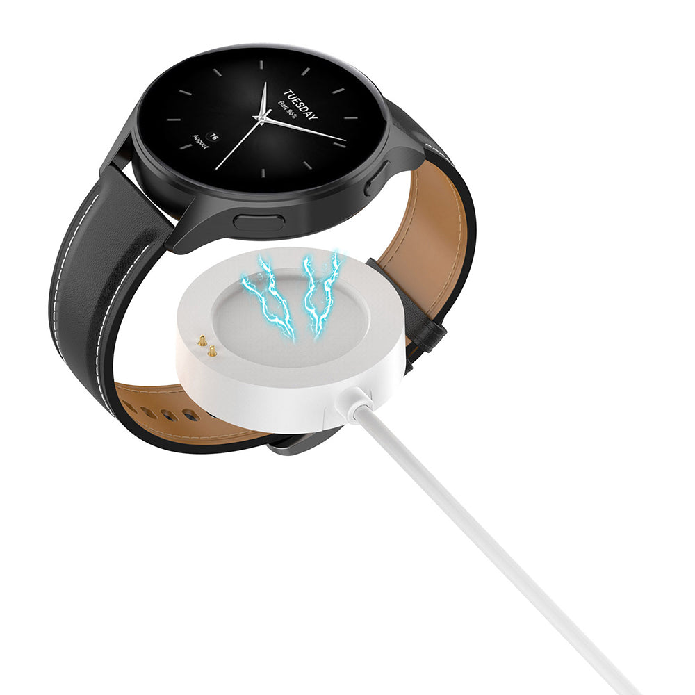 Cabo de Carregamento Techsuit TXC5 para Xiaomi Watch Series, USB-A, Branco