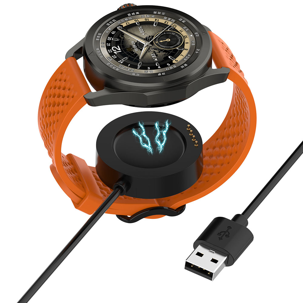 Cabo de Carregamento Techsuit TXC9 para Xiaomi Watch S4 Sport, USB-A, Preto
