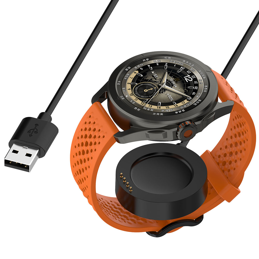 Cabo de Carregamento Techsuit TXC9 para Xiaomi Watch S4 Sport, USB-A, Preto