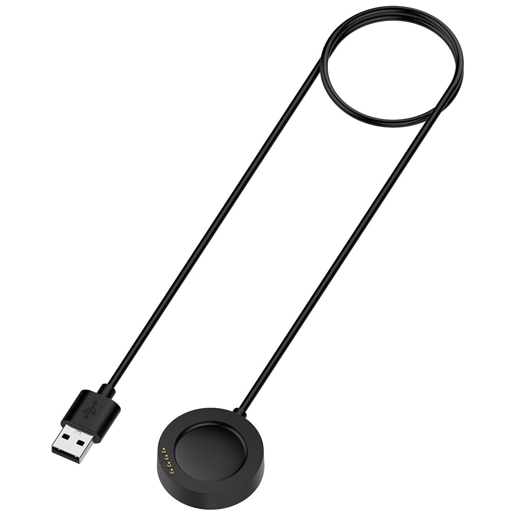 Cabo de Carregamento Techsuit TXC9 para Xiaomi Watch S4 Sport, USB-A, Preto