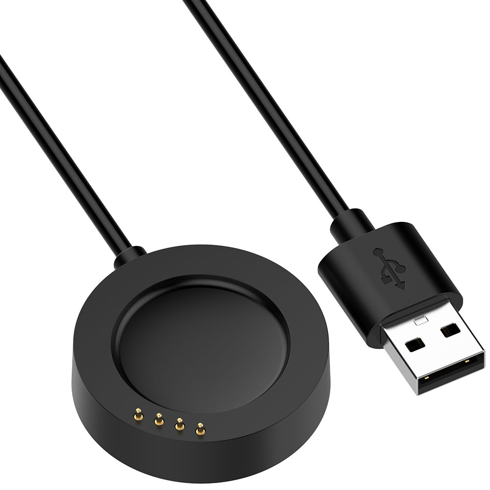 Cabo de Carregamento Techsuit TXC9 para Xiaomi Watch S4 Sport, USB-A, Preto