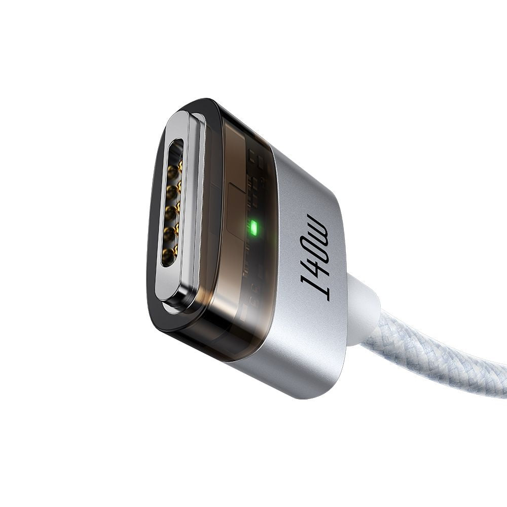 Cabo de Carregamento McDodo CA-2071, USB-C - MagSafe 3, 140W, 2m, Branco