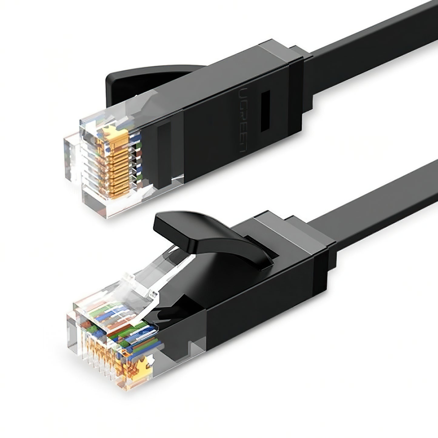 Cabo de Rede UGREEN NW102 Flat, UTP, Cat6, 3m, Preto