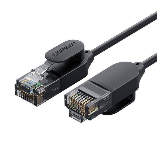 Cabo de rede UGREEN NW122, UTP, Cat6A, 2m, Preto