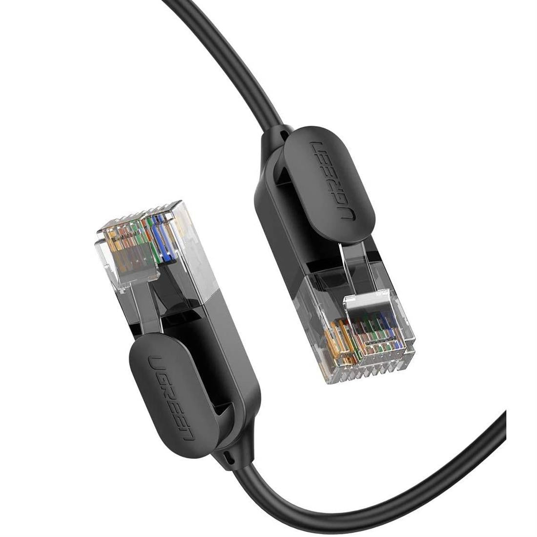 Cabo de Rede UGREEN NW122, UTP, Cat6A, 10m, Preto